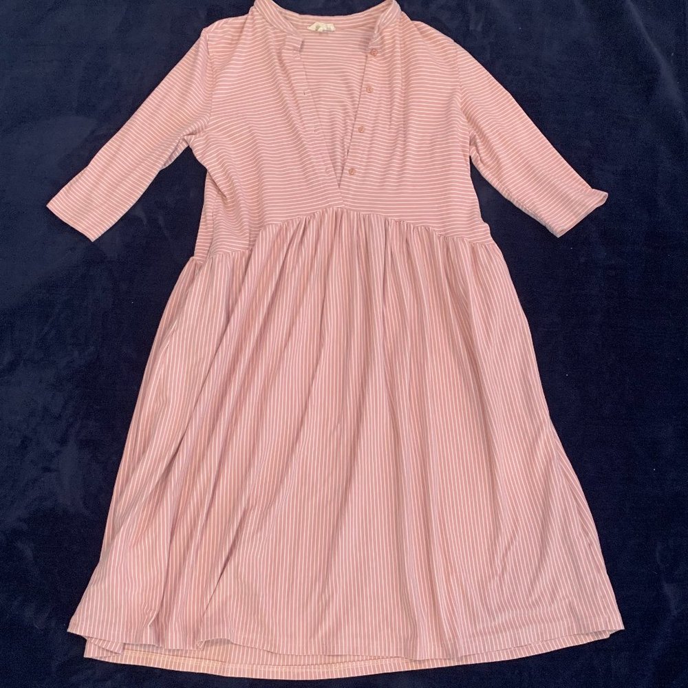 Hidden Alley dusty rose pink dress